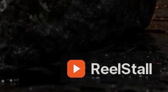 Close-up of the small ReelStall watermark